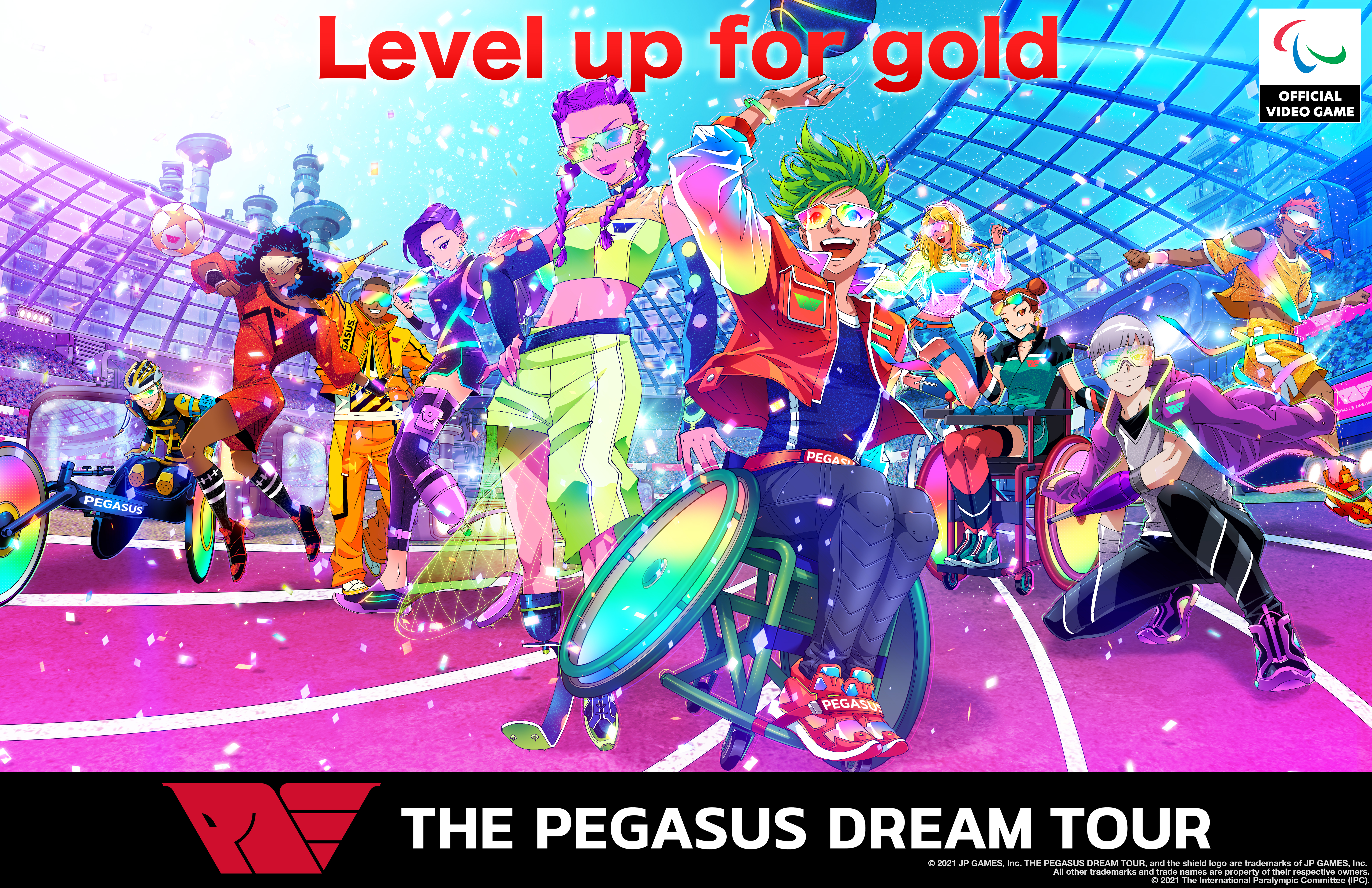   世界初の公式パラリンピックゲーム 「The Pegasus Dream Tour」がリリース！