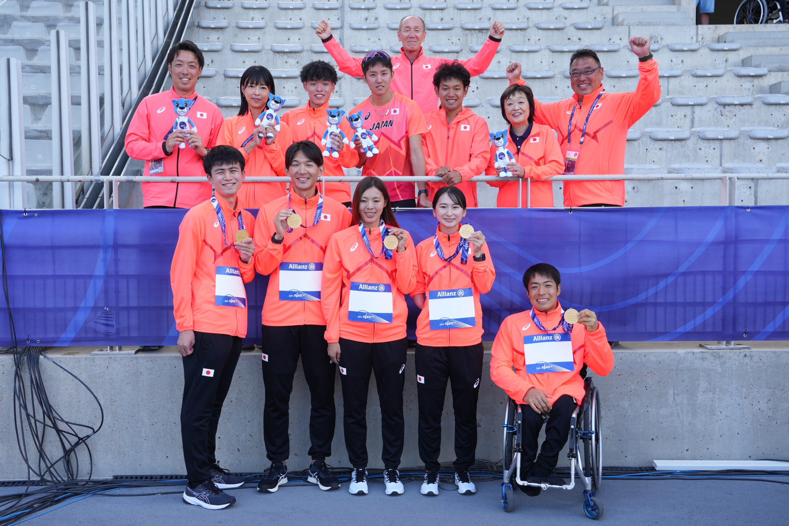   神戸2024世界パラ陸上競技選手権大会を盛り上げるアシックス