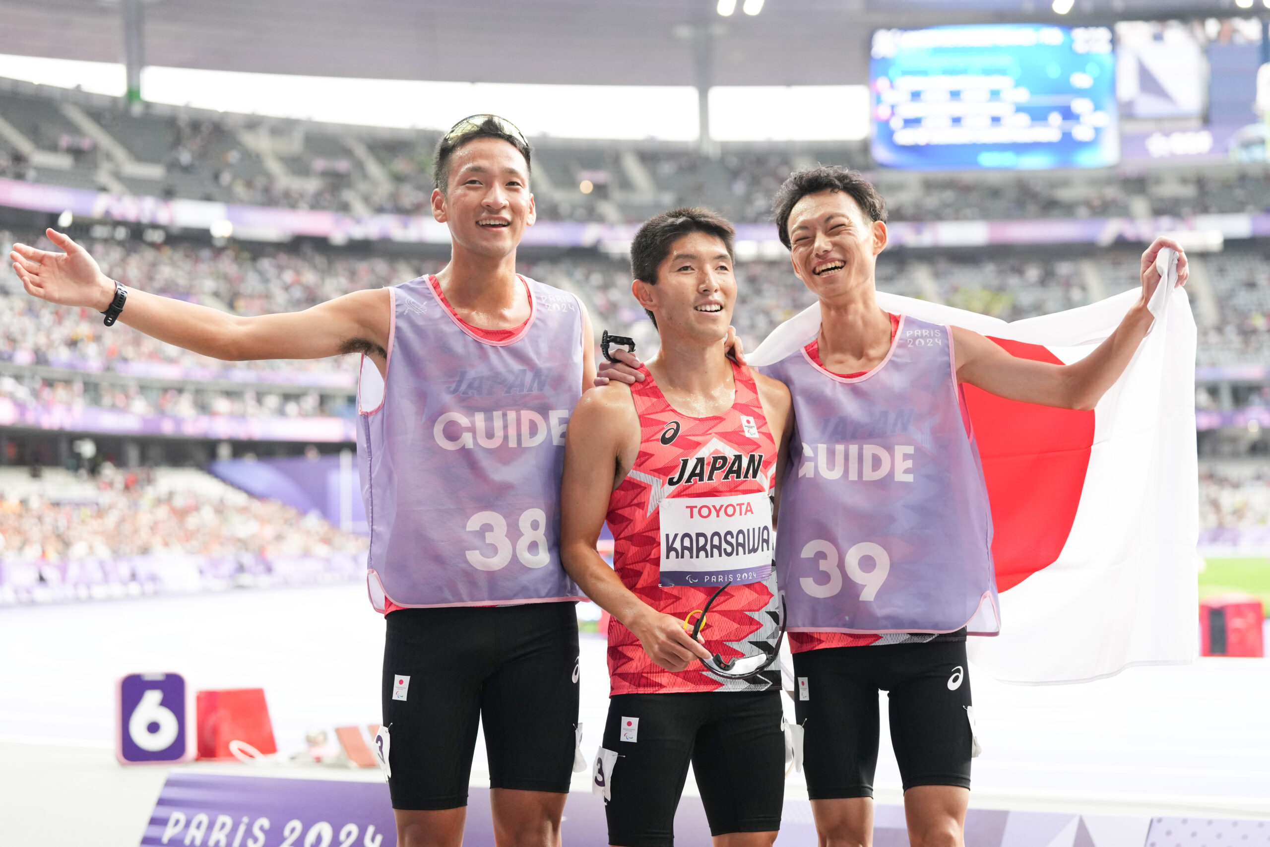   日本メダルラッシュ！　陸上の唐澤剣也と佐藤友祈が銀、伊藤智也が銅。水泳では鈴木孝幸が銀、富田宇宙が銅！（パリパラリンピック8月30日の結果）