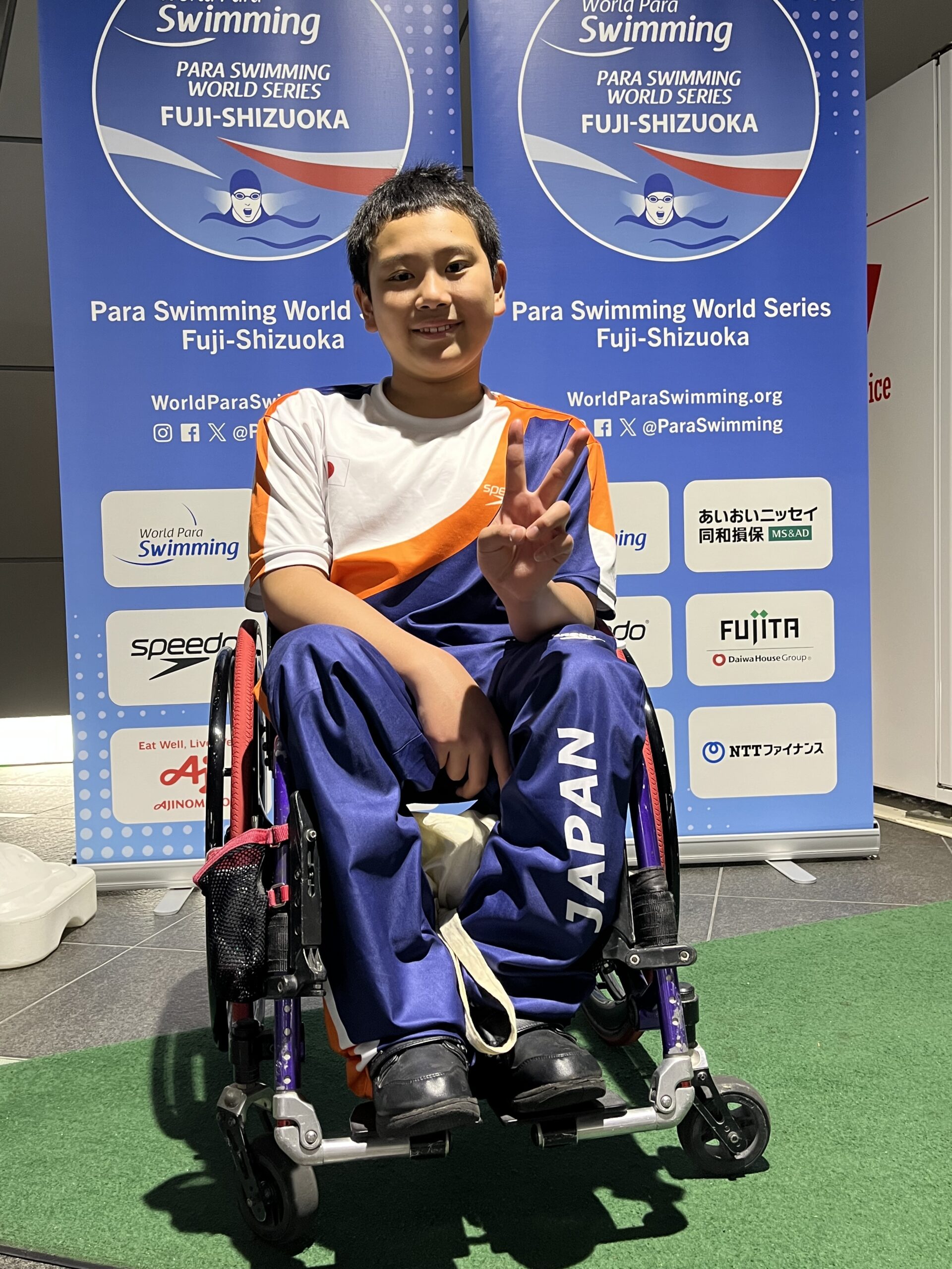 パラ水泳に期待の新星! 中学1年生になったばかりの山田龍芽(S6)