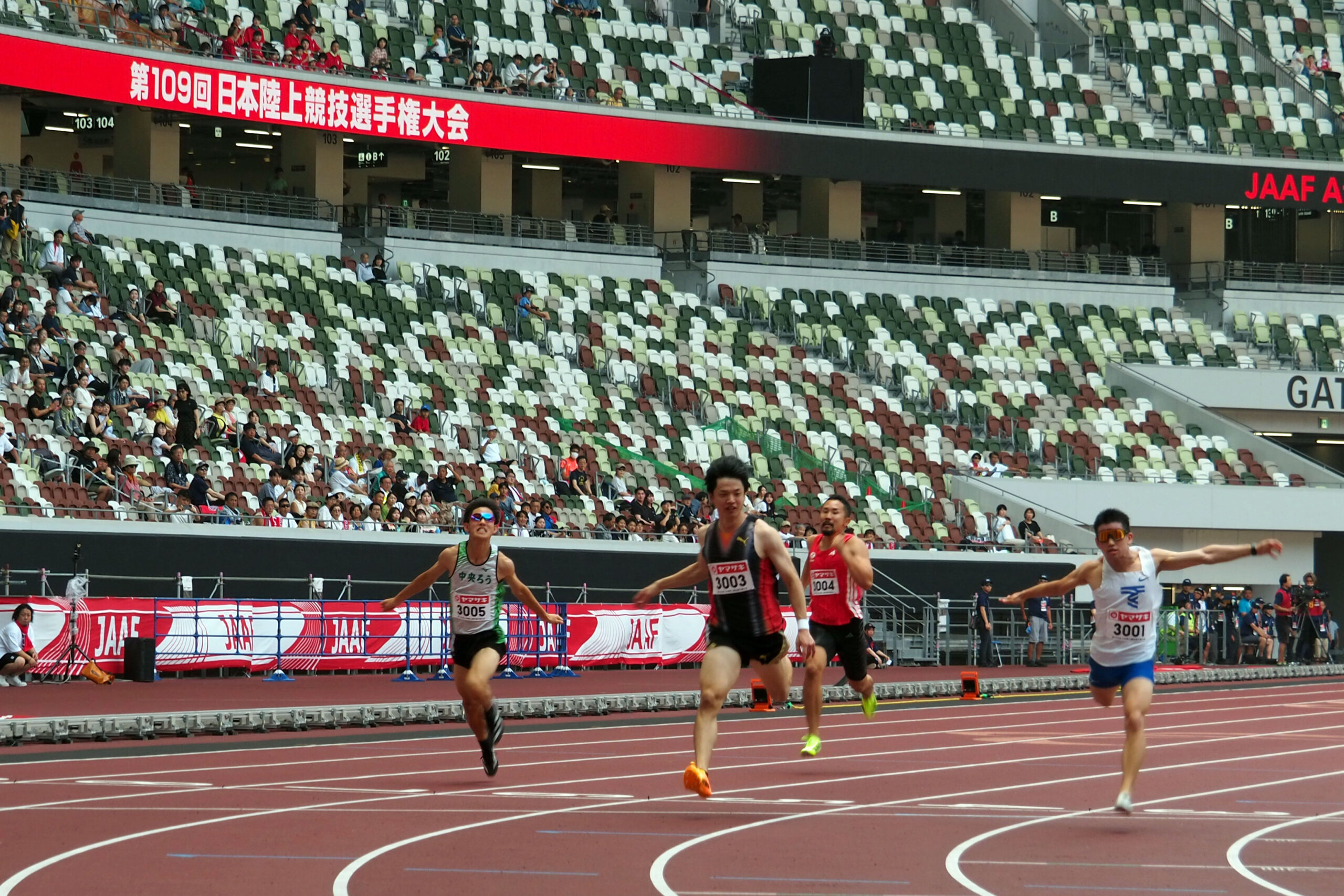   東京2025デフリンピックを前に、代表内定選手たちが国立競技場で躍動！