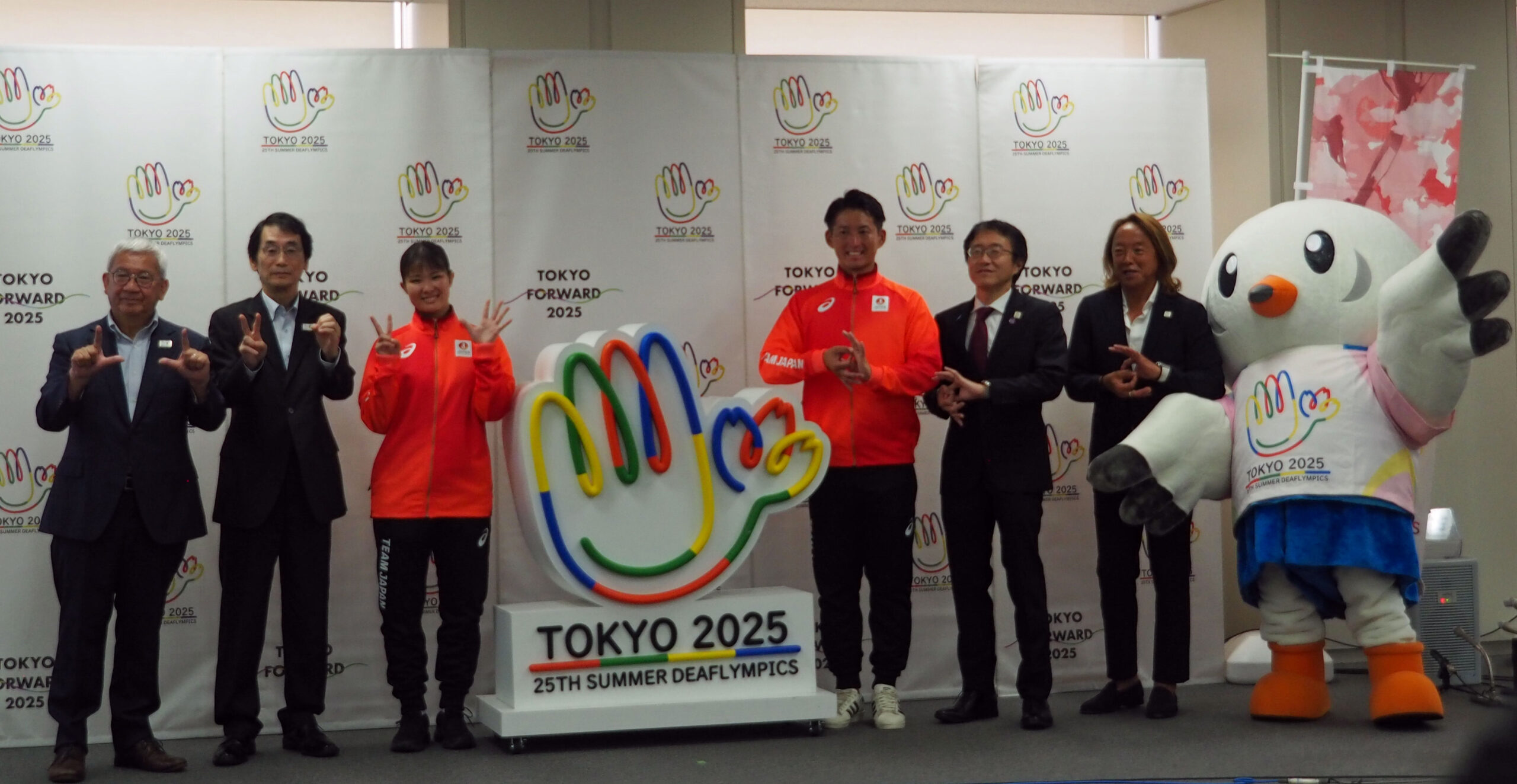 TEAM JAPANが発進!東京2025デフリンピックへ
