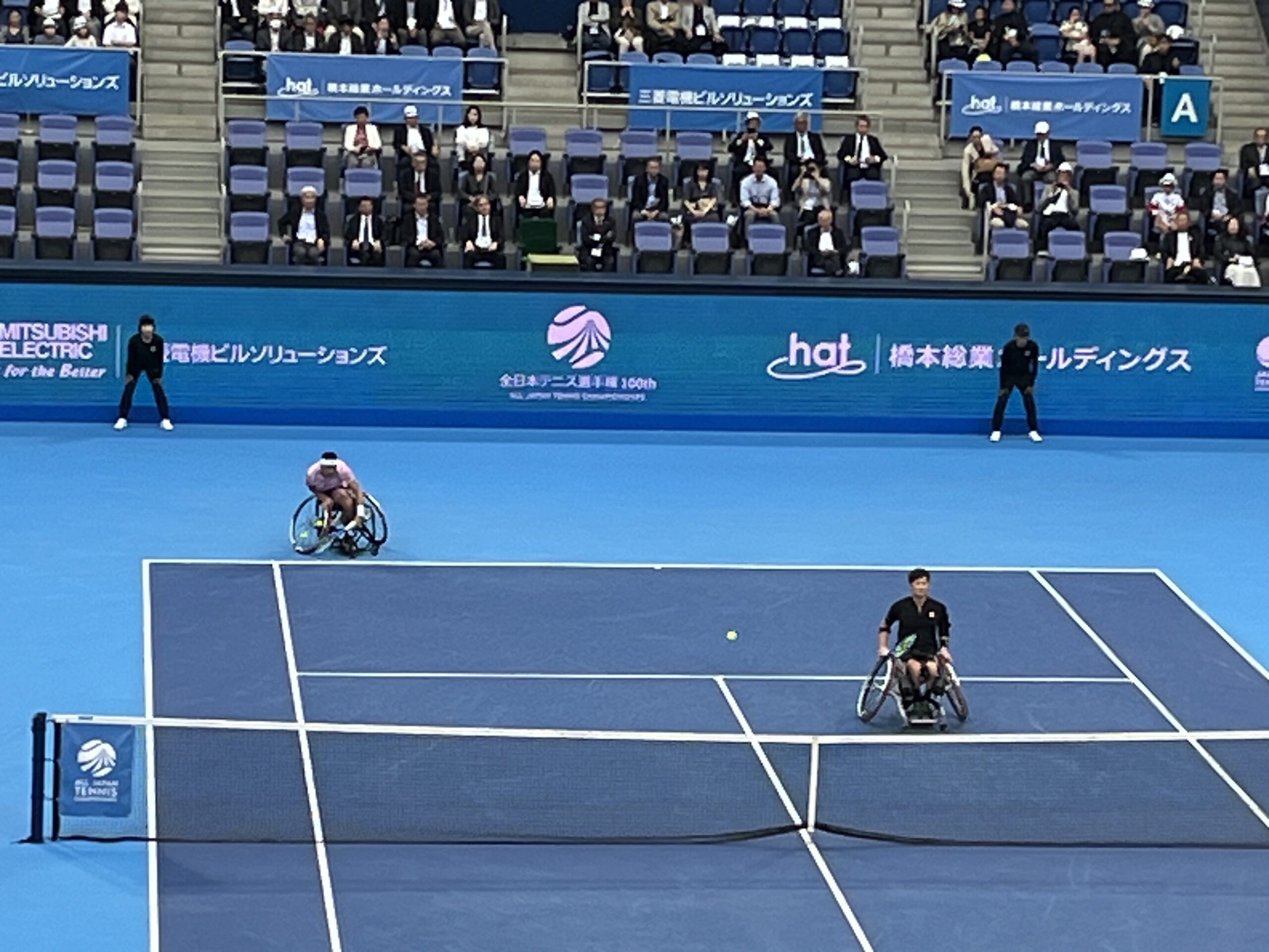   車いすテニスのドリームマッチ開催！　国枝・小田組 VS 三木・眞田組