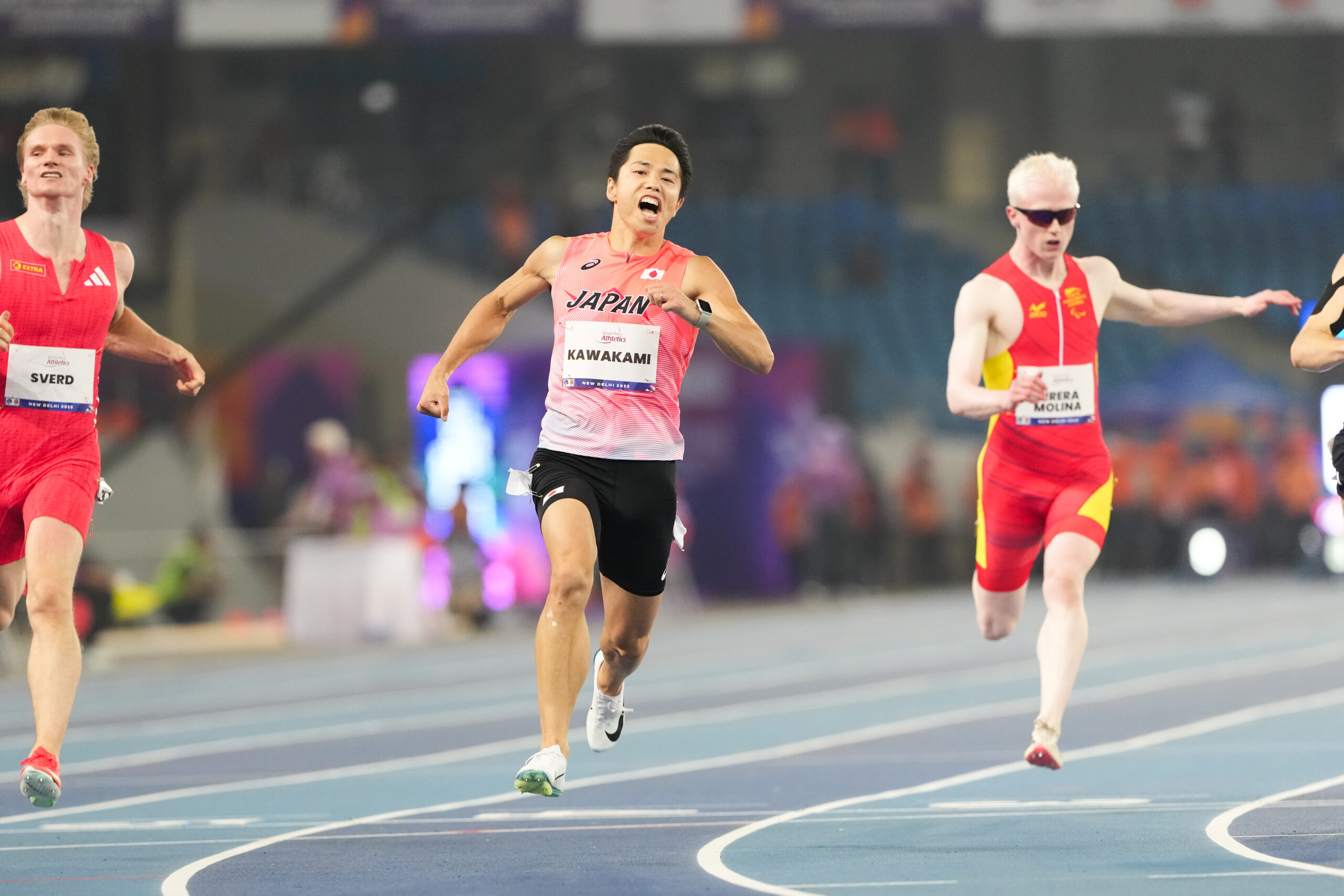 【ニューデリー2025世界パラ陸上:4日目】川上秀太、100mで自身初の金メダル!さらなる飛躍へ